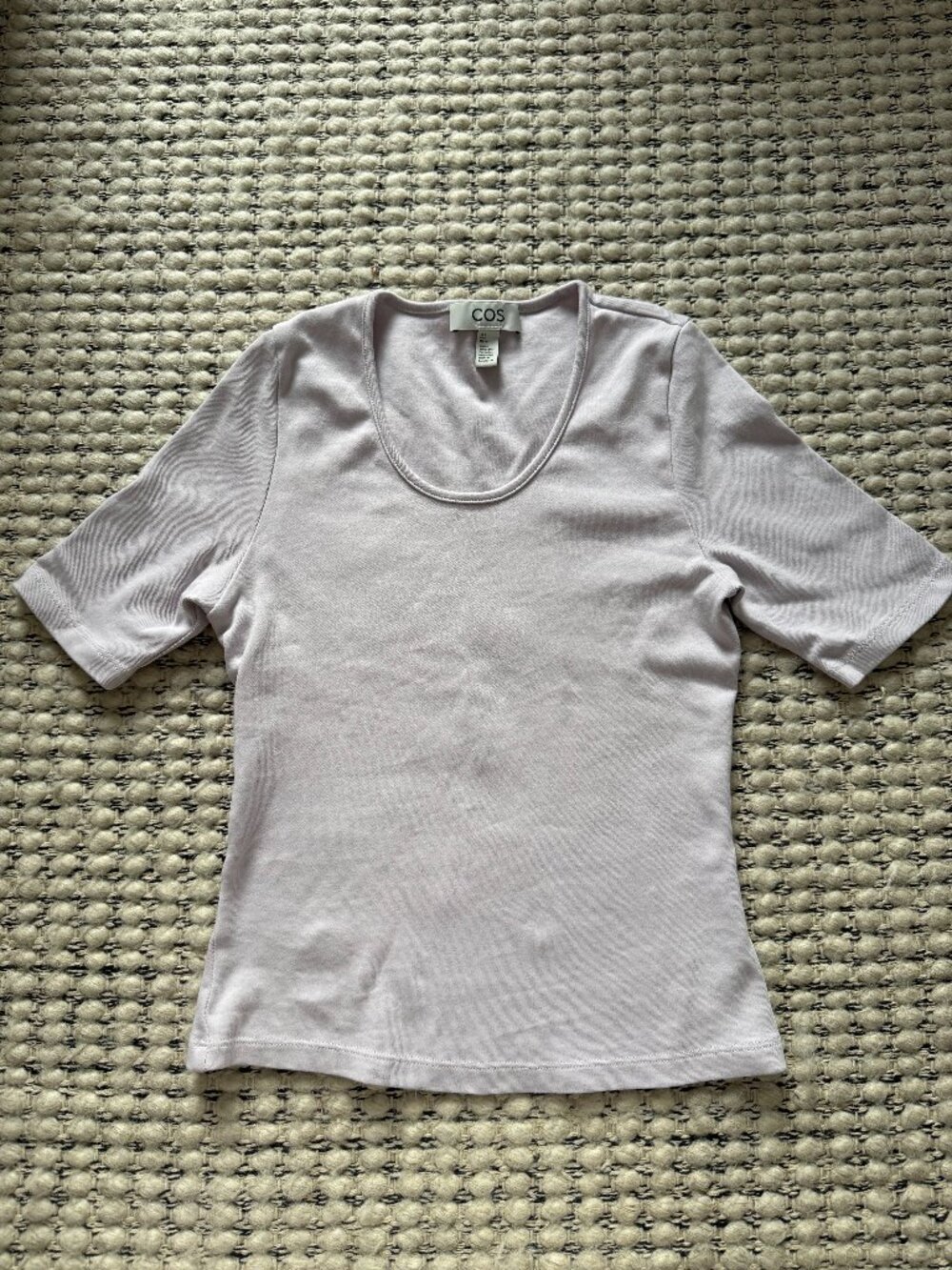 Cos Lavender fitted tshirt